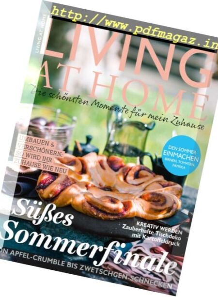 Living at Home – September 2017 Cover