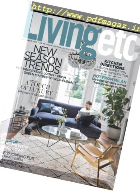 Living Etc UK – October 2017 Cover