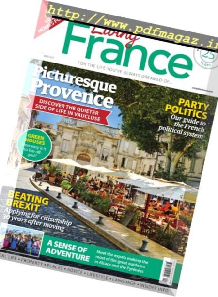 Living France – September 2017 Cover