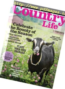 Living The Country Life – Fall 2017