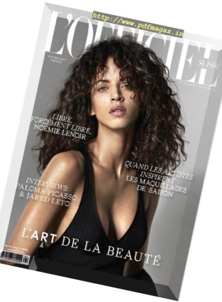 L’Officiel Schweiz – Mai 2017 Cover