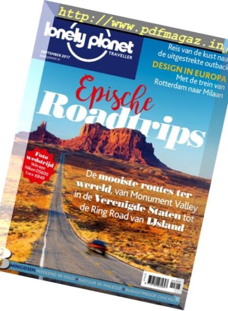 Lonely Planet Traveller Netherlands – September 2017 Cover