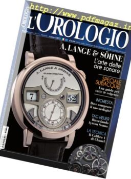 l’Orologio – Luglio 2017