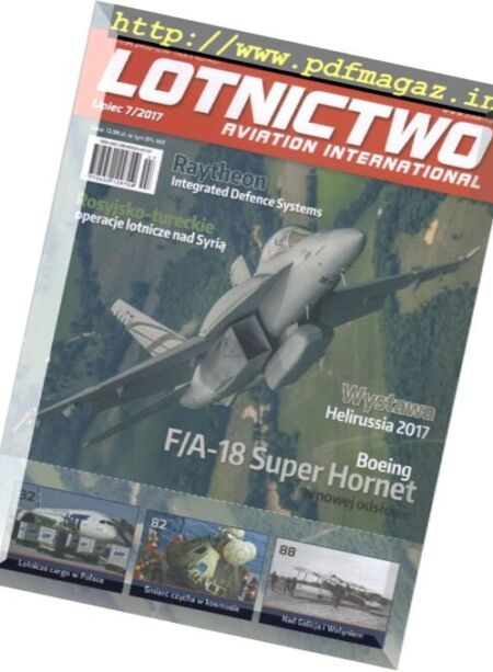 Lotnictwo Aviation International – N 7, Lipiec 2017 Cover
