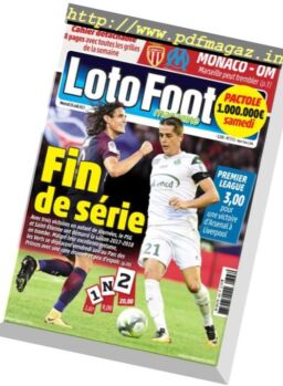 Loto Foot – 23 Aout 2017