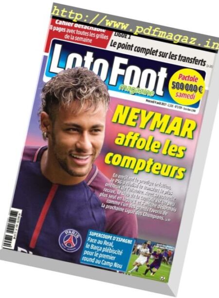 Loto Foot – 9 Aout 2017 Cover