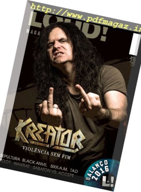 Loud! – Janeiro 2017 Cover