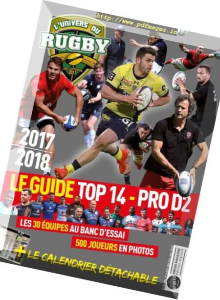 L’Univers du Rugby – Aout-Septembre 2017 Cover