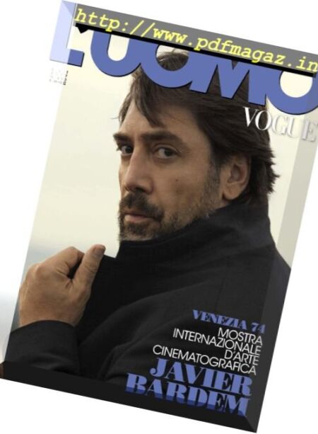 L’Uomo Vogue – Settembre 2017 Cover