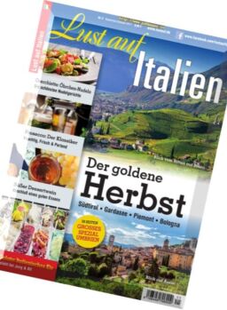 Lust auf Italien – September-Oktober 2017