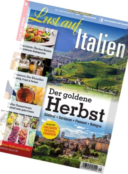 Lust auf Italien – September-Oktober 2017 Cover