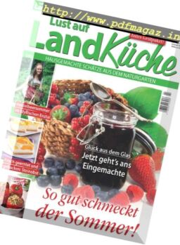 Lust auf LandKuche – Juli-August 2017