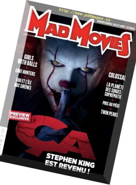 Mad Movies – Juillet-Aout 2017 Cover