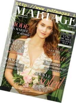 Mariage Quebec – Automne-Hiver 2017