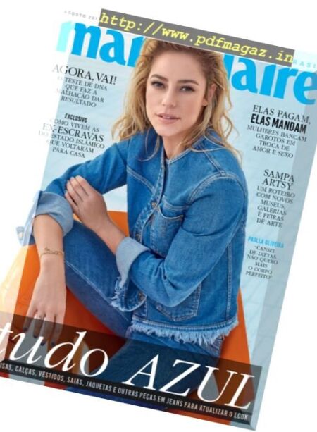Marie Claire Brazil – Agosto 2017 Cover