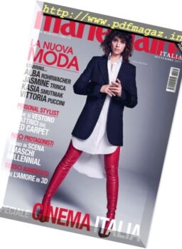 Marie Claire Italia – Settembre 2017