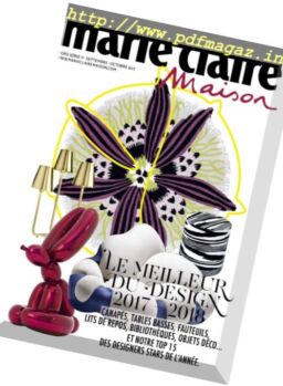 Marie Claire Maison – Hors-Serie – Septembre-Octobre 2017