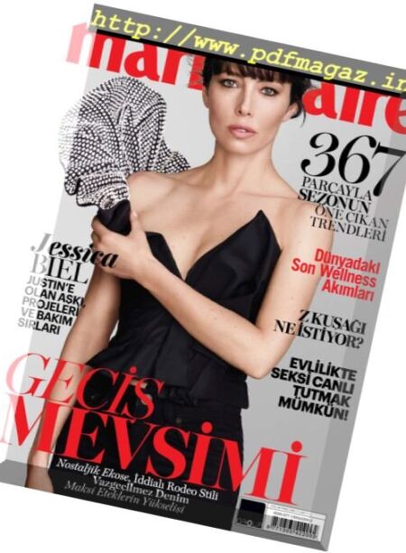 Marie Claire Turkey – Eylul 2017 Cover