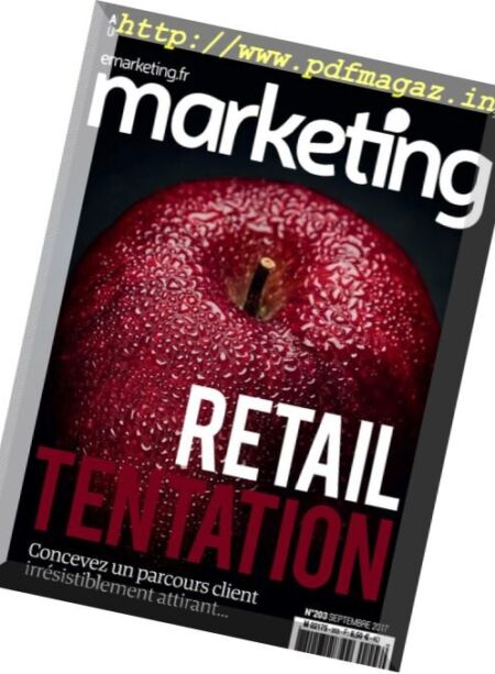 Marketing France – Septembre 2017 Cover