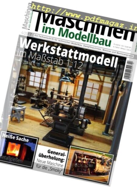 Maschinen im Modellbau – Juli-August 2017 Cover