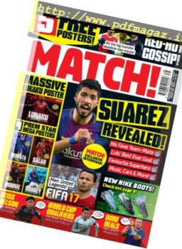 Match – 29 August – 4 September 2017