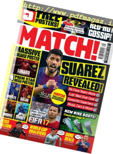 Match – 29 August – 4 September 2017 Cover
