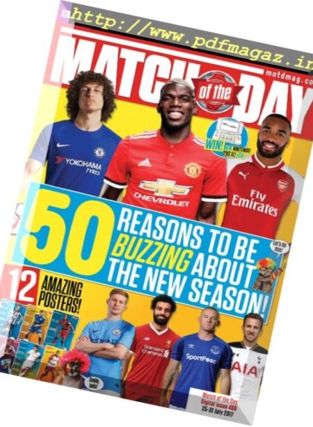 Match of the Day – 25-31 July 2017 Cover