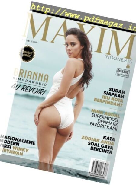 Maxim Indonesia – August 2017 Cover