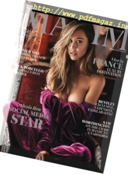 Maxim USA – August 2017