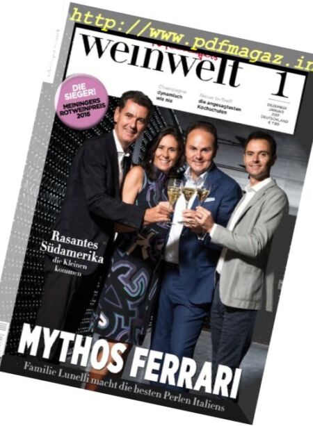 Meiningers Weinwelt – Dezember 2016-Januar 2017 Cover