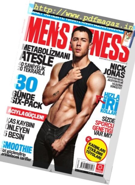 Men’s Fitness Turkey – Temmuz 2017 Cover