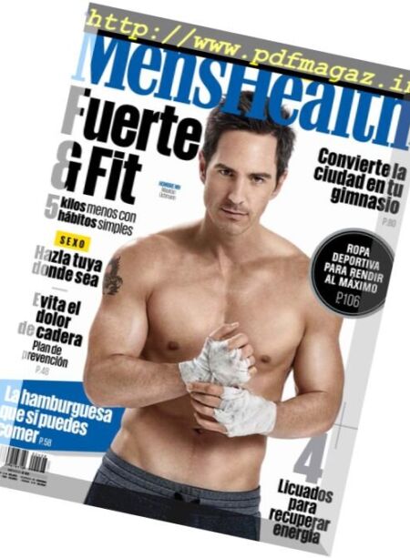 Men’s Health Mexico – Agosto 2017 Cover