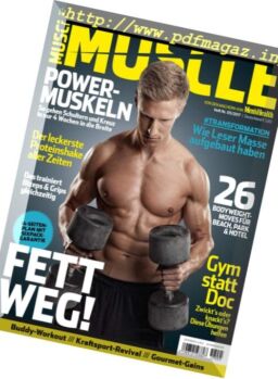 Men’s Health Muscle – Nr.5 2017