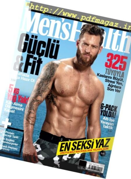 Men’s Health Turkey – Temmuz 2017 Cover
