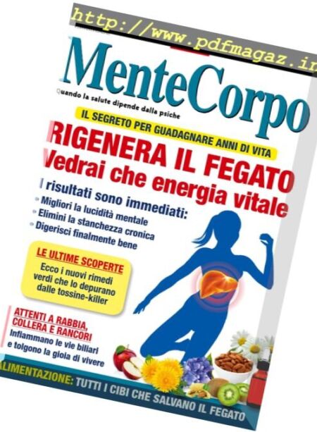MenteCorpo – Settembre 2017 Cover