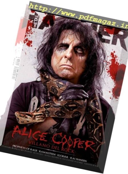 Metal Hammer Spain – Agosto 2017 Cover