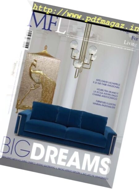 MFL. Magazine for Living – Giugno-Luglio 2017 Cover
