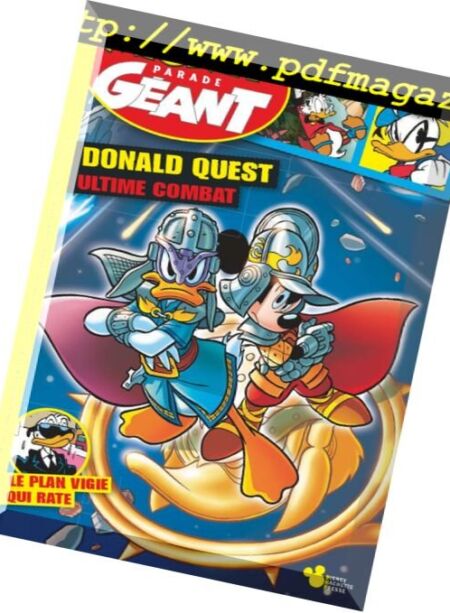 Mickey Parade Geant – Aout 2017 Cover