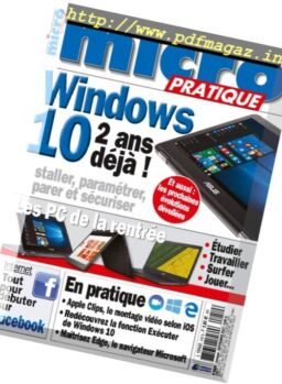 Micro Pratique – Septembre 2017