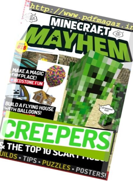 Minecraft Mayhem – Issue 18 2017 Cover