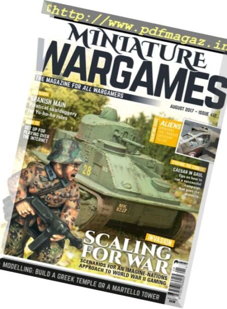 Miniature Wargames – August 2017 Cover
