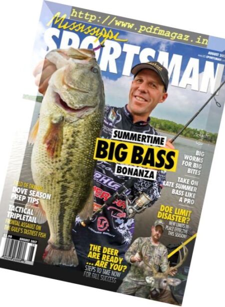 Mississippi Sportsman – August 2017 Cover