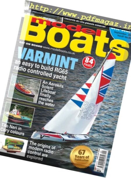 Model Boats – September 2017 Cover