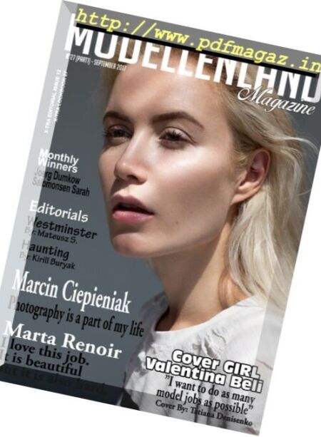 Modellenland Magazine – September 2017 (Part I) Cover