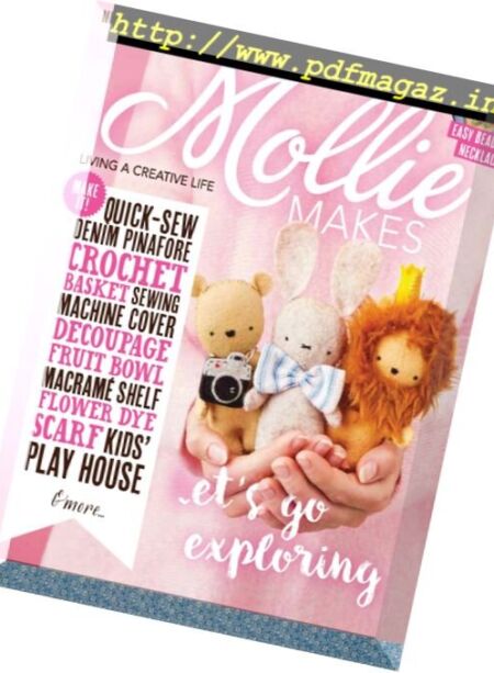 Mollie Makes – Issue 83, 2017 Cover