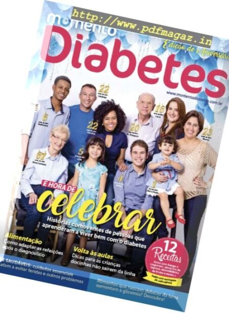 Momento Diabetes Brazil – Year 2 Number 06 – Agosto-Setembro 2017 Cover