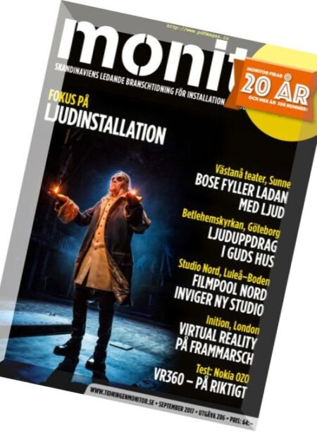 Monitor – September 2017 Cover