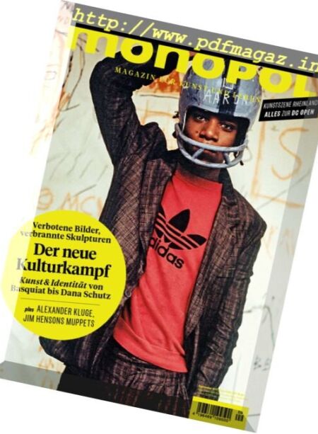 Monopol – September 2017 Cover