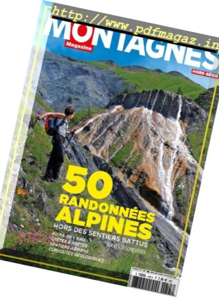 Montagnes Magazine – Ete 2017 Cover