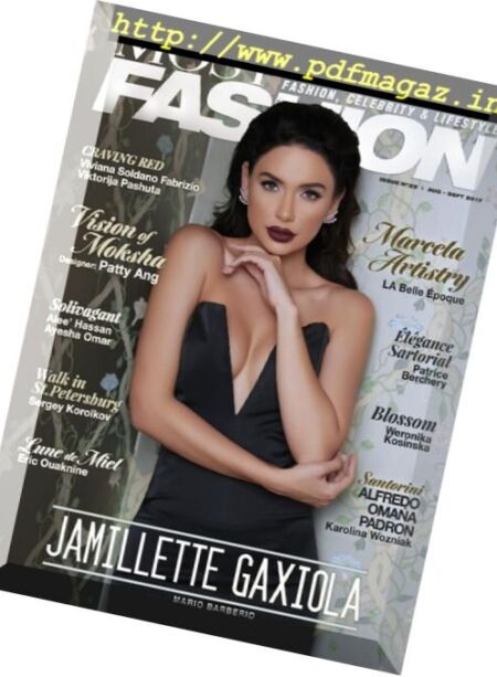 Most Fashion – August-September 2017 Cover